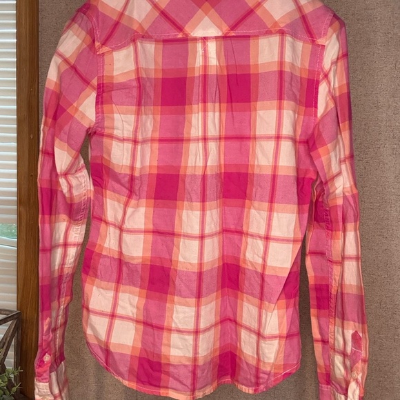 American Eagle Outfitters Vibrant Plaid Shirt - Picture 3 of 4